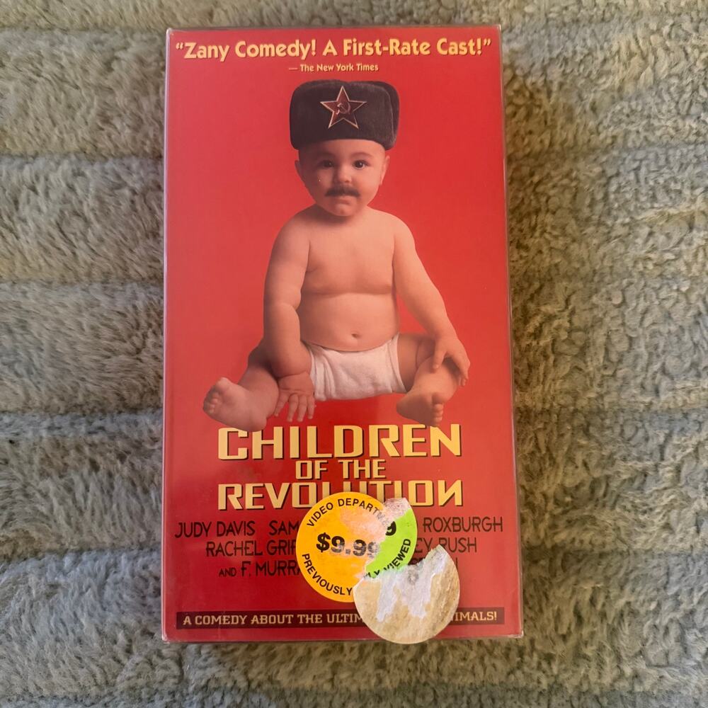 Children of the Revolution (1996) VHS – Judy Davis, Sam Neill | Miramax Comedy